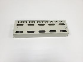 Кронштейн кріплення DIN-рейки 19" 3U для 23 дін пристроїв  (сірий)